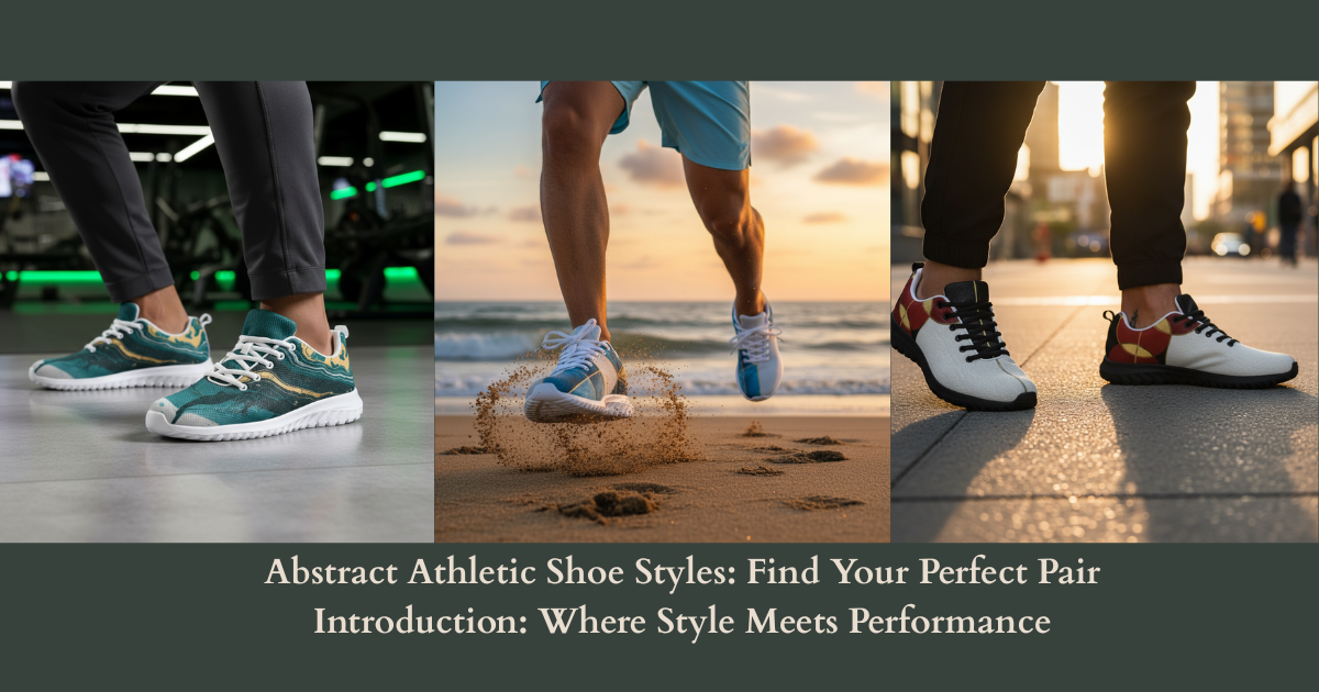 4 Abstract Athletic Shoe Styles: Find Your Perfect Pair