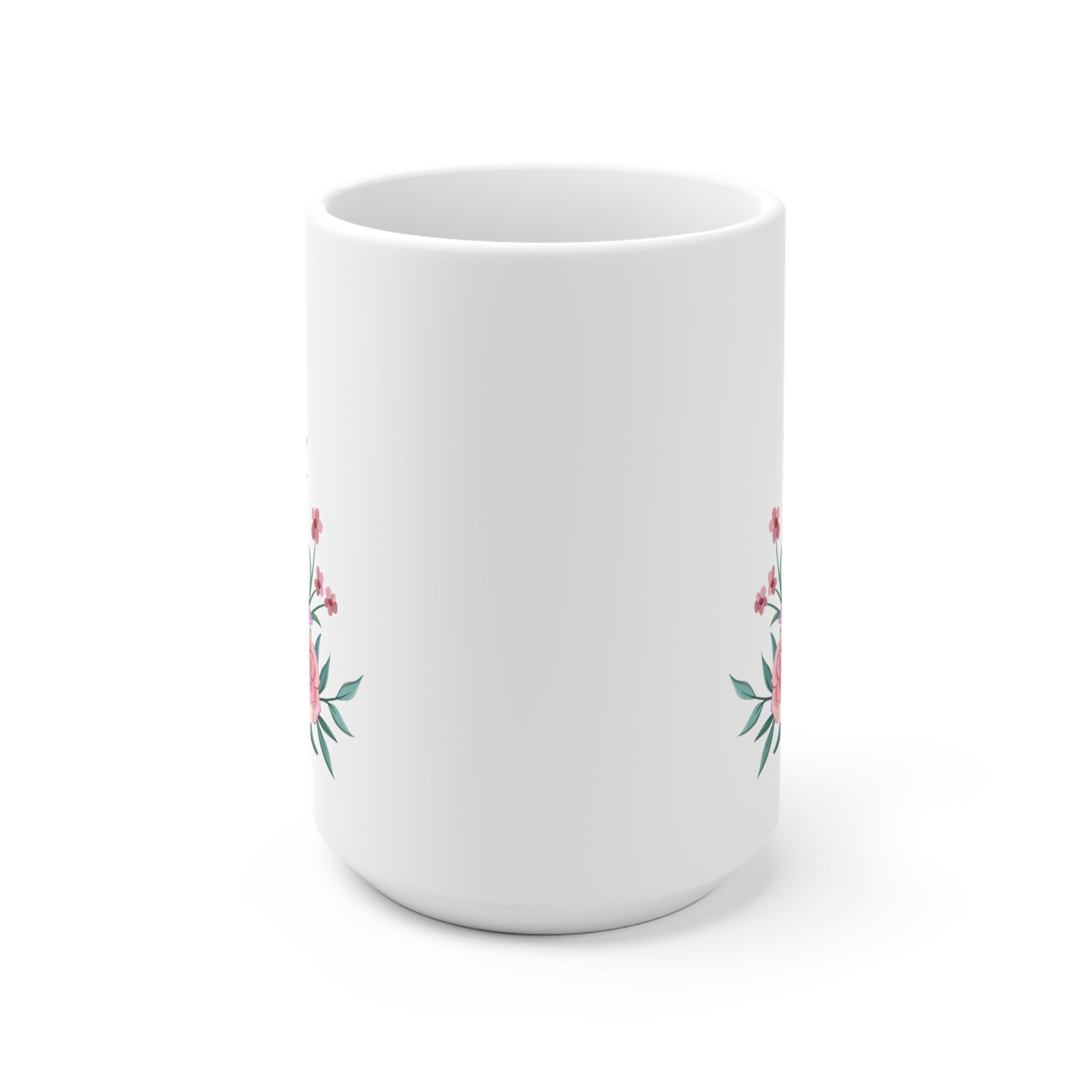 Floral Ceramic Mug - Garden Lovers Gift