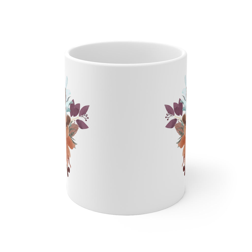 Floral Coffee Mug - Cozy Cup for Flower Lovers | Free Fashion