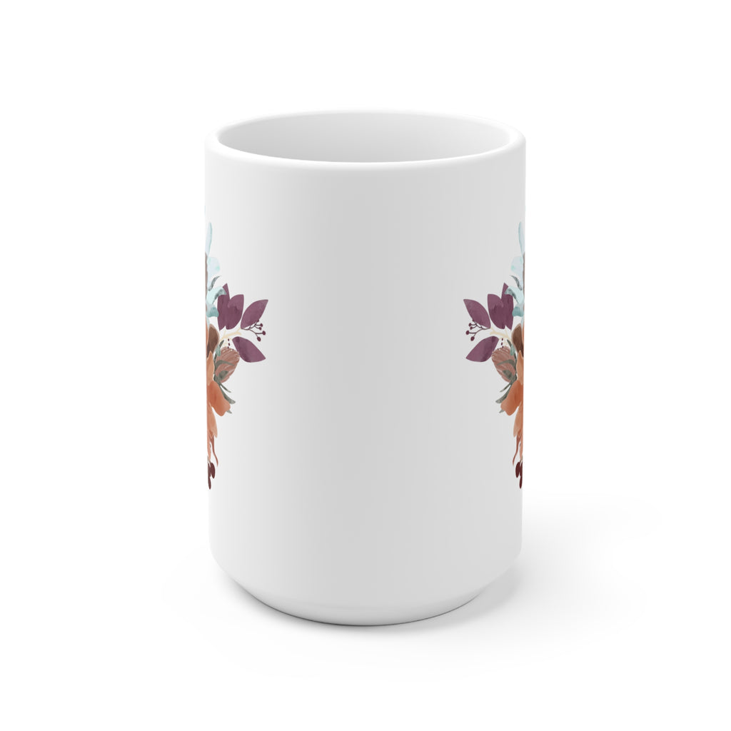 Floral Coffee Mug - Cozy Cup for Flower Lovers | Free Fashion
