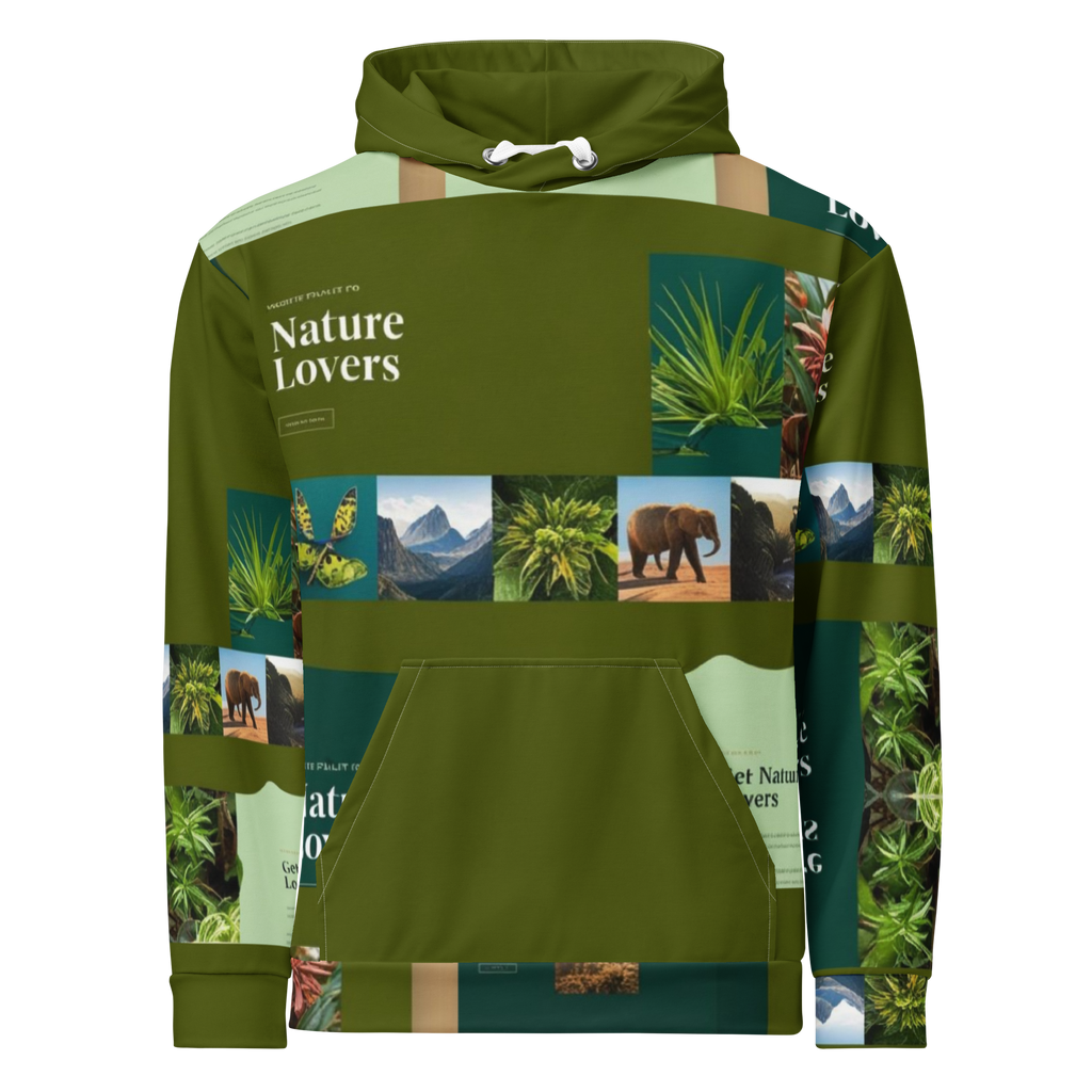 Nature Lovers Unisex Hoodie - Outdoor Comfort Wear