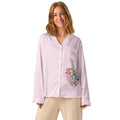 Hearts Women's Long Sleeve Pajama Top - Romantic Sleepwear