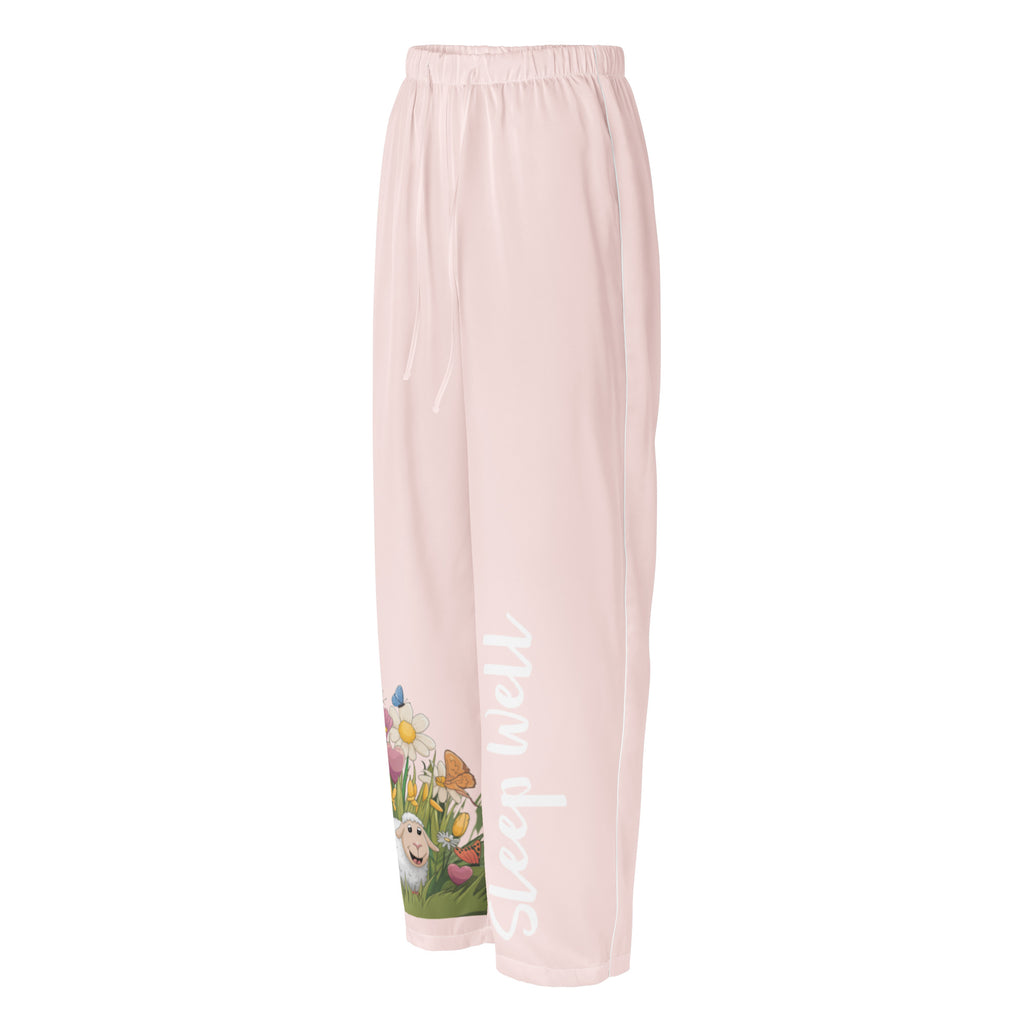 Women's Pajama Pants Spring Cute Sheep - Adorable Easter Sleepwear