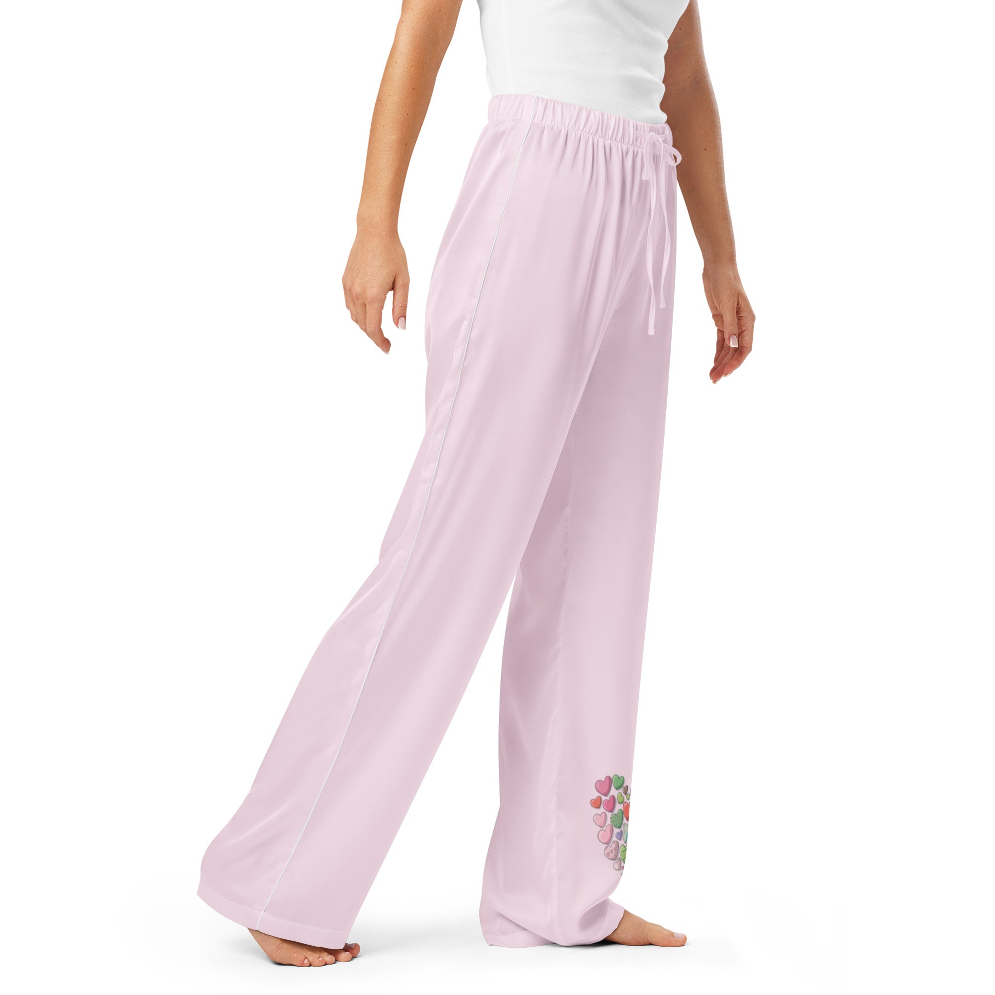 Pink Pajama Pants - Women's Comfortable Sleepwear