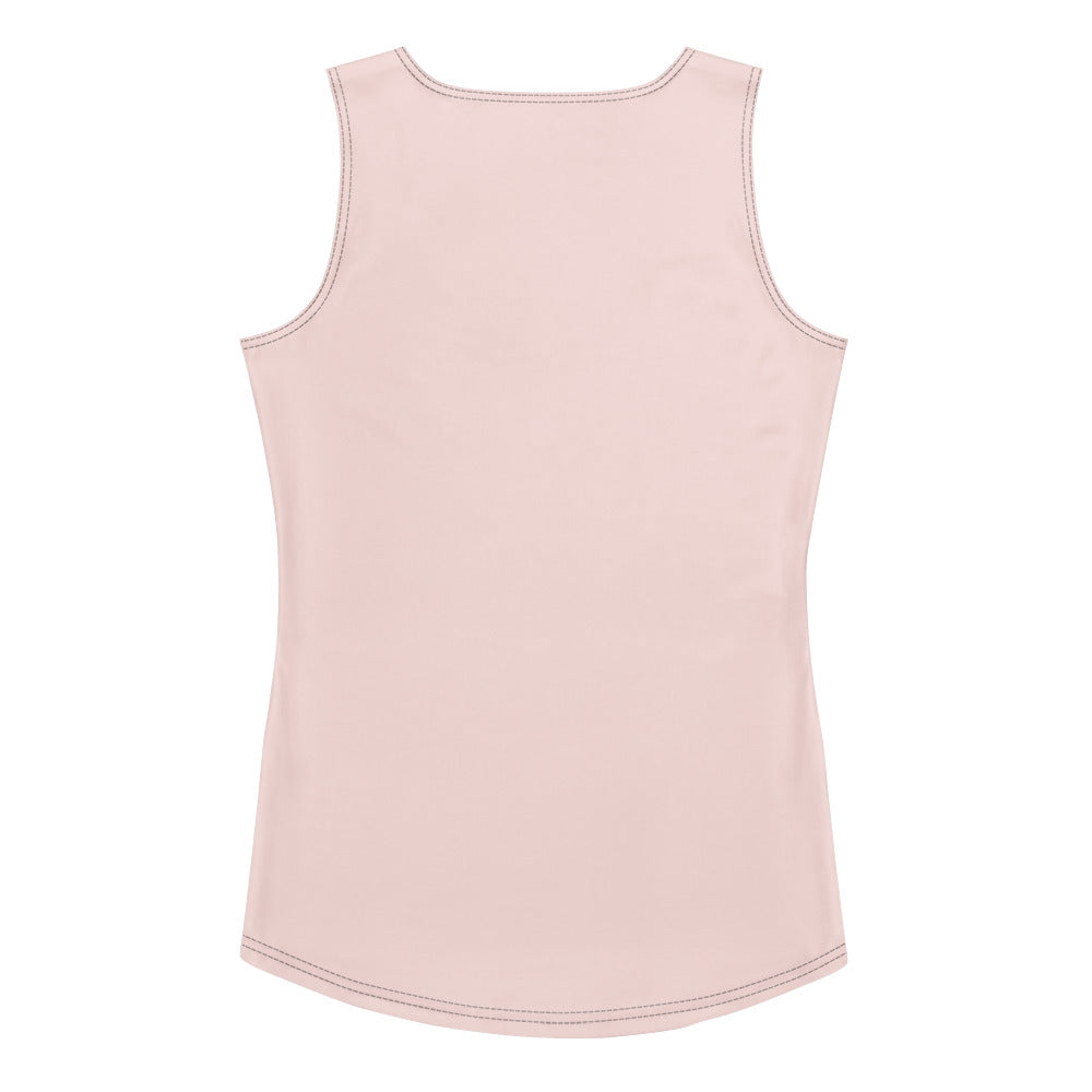 Pink Sublimation Tank Top - Women's Cut & Sew Athletic Top