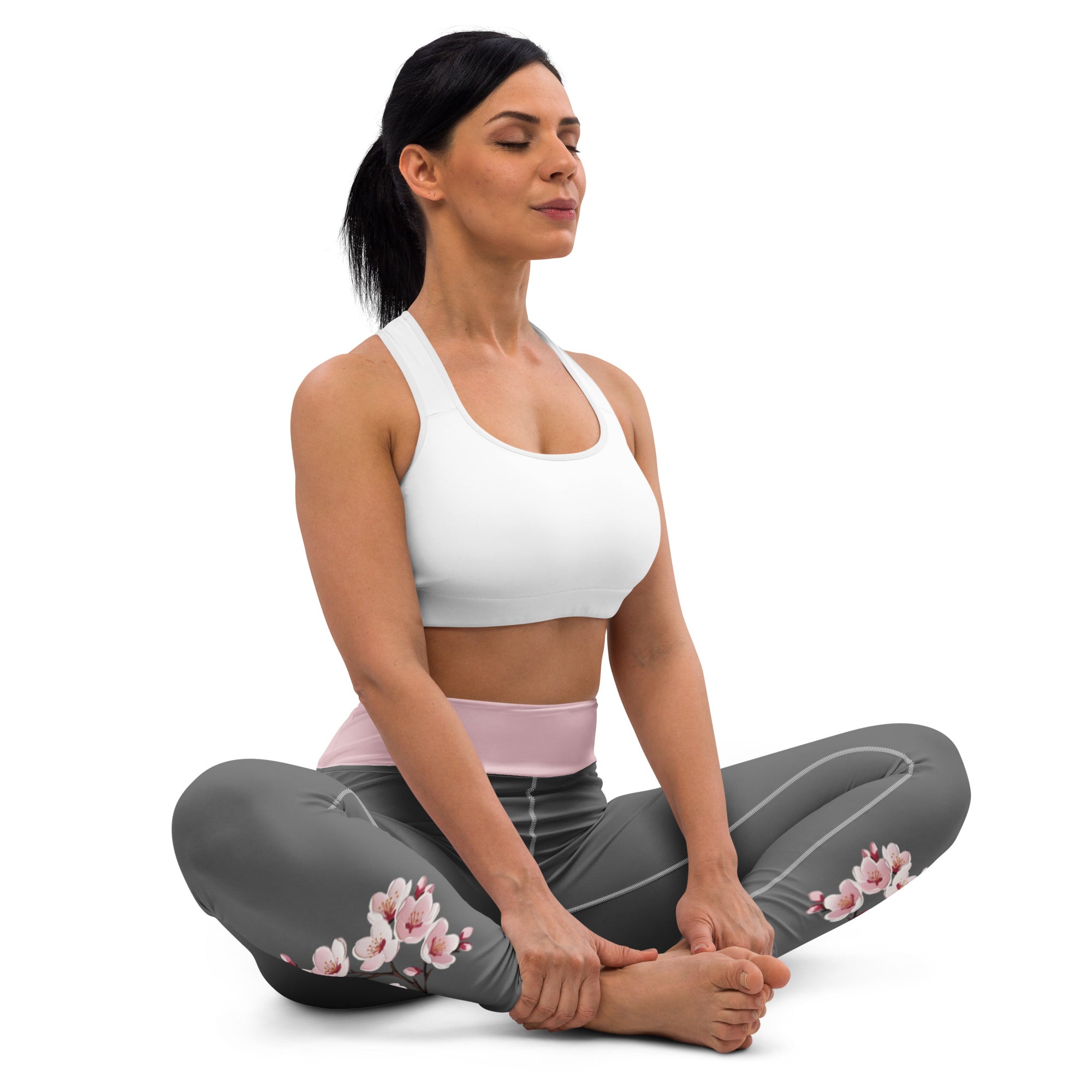 Yoga Leggings Cherry Blossom