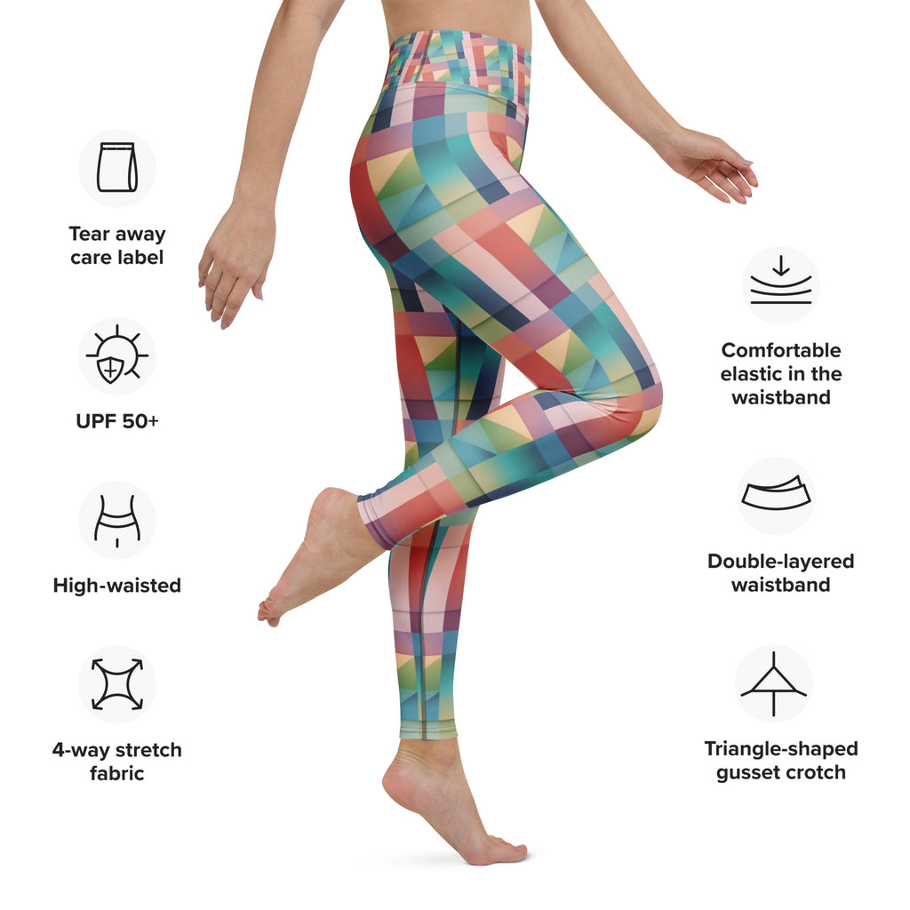  Colorful Yoga Leggings - High-Waisted Workout Pants | Free Fashion Spirit