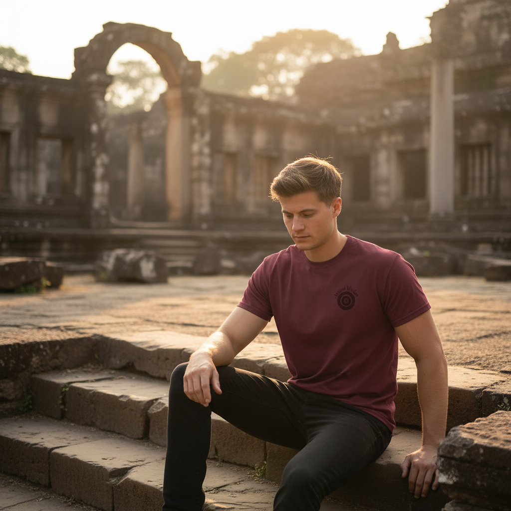 Ancient Wisdom Maroon 2 - Correct Design