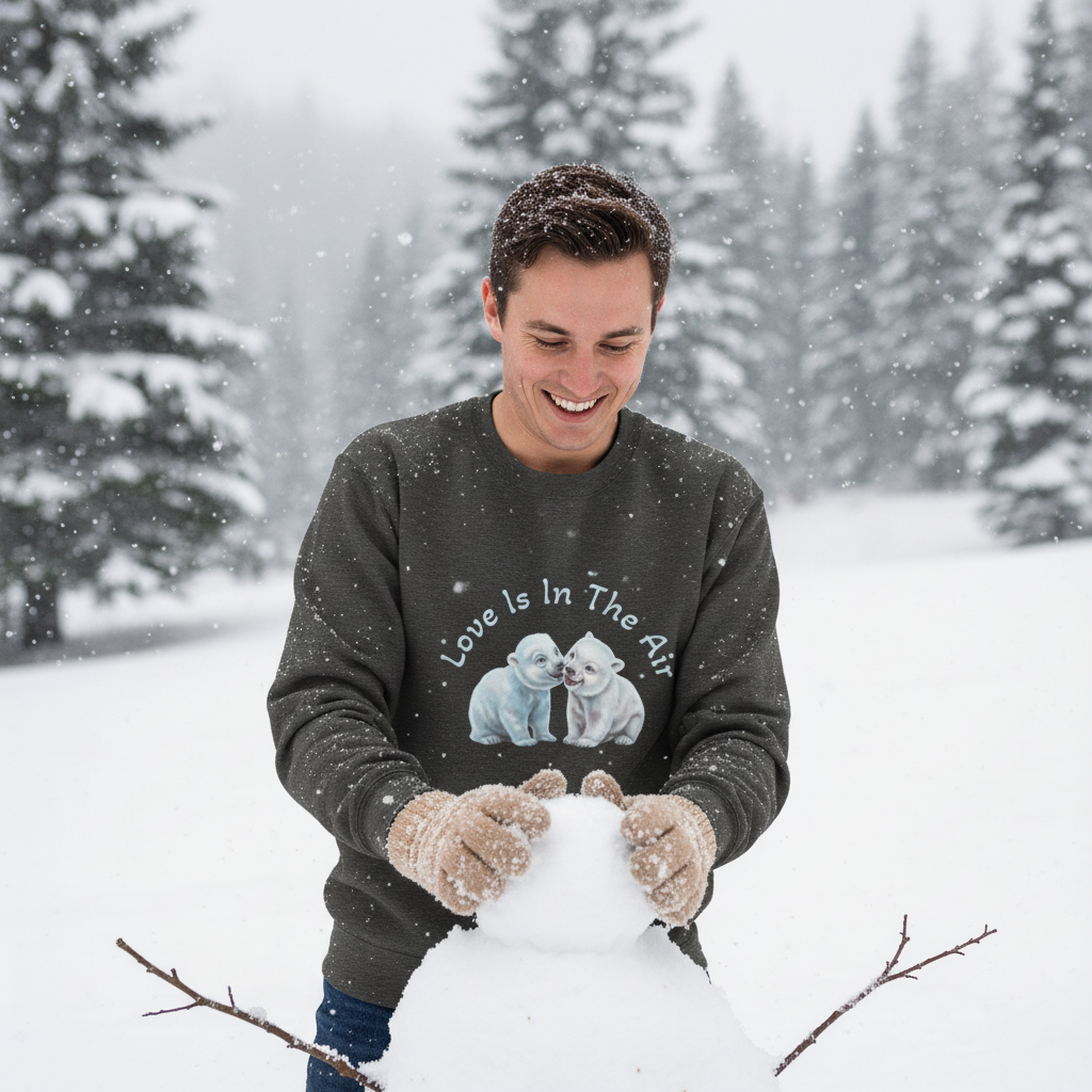 Sweat-shirt unisexe premium Ours polaires