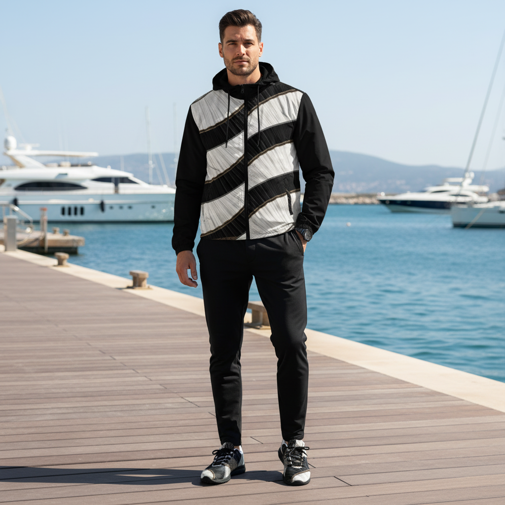 Coastal marina - full body