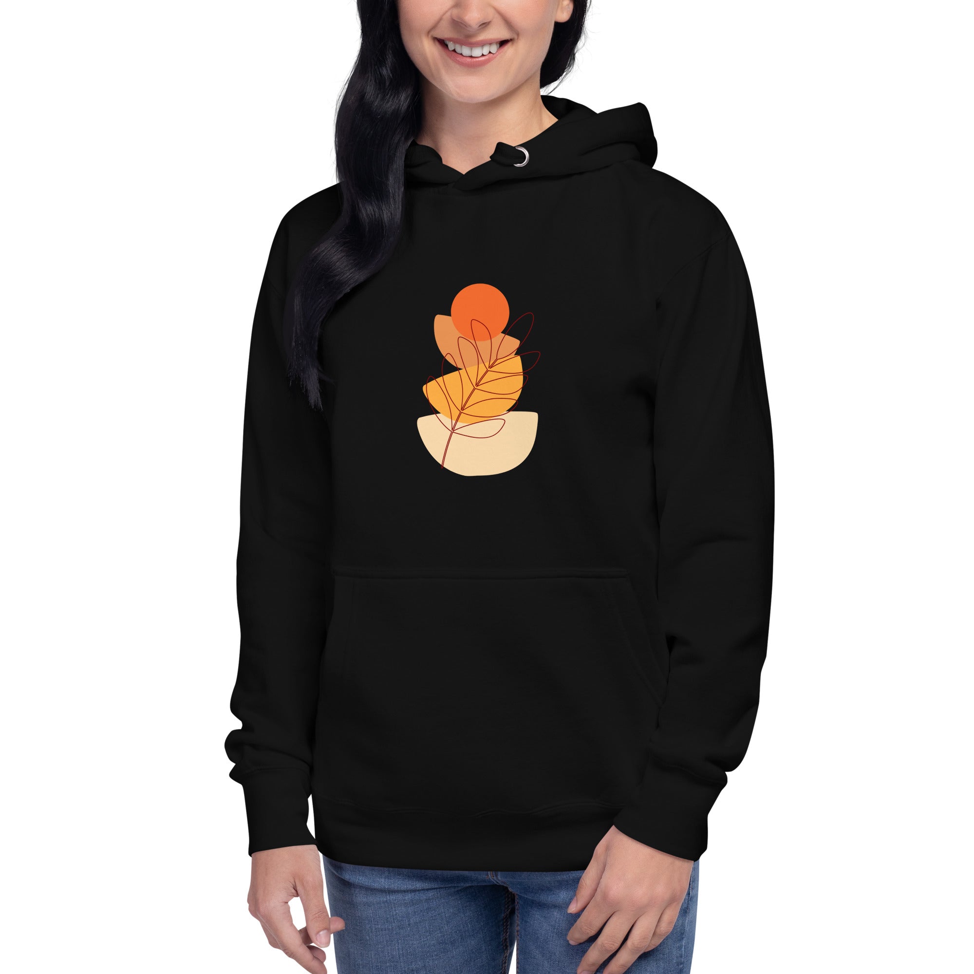Orange Unisex Hoodie - Vibrant Comfortable Sweatshirt