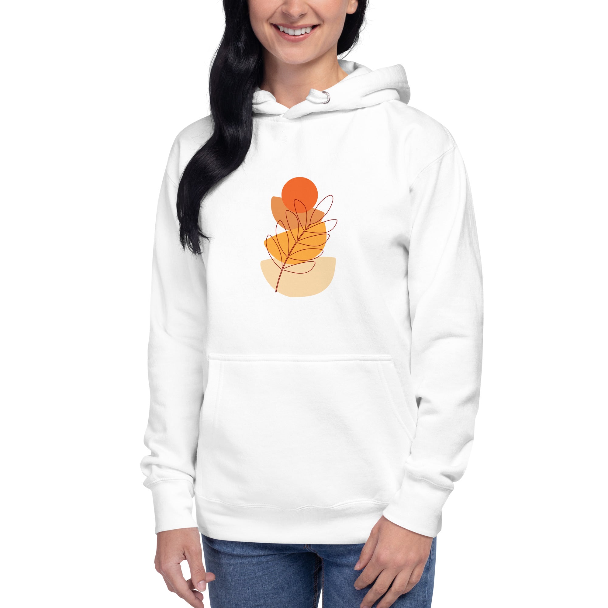 Orange Unisex Hoodie - Vibrant Comfortable Sweatshirt