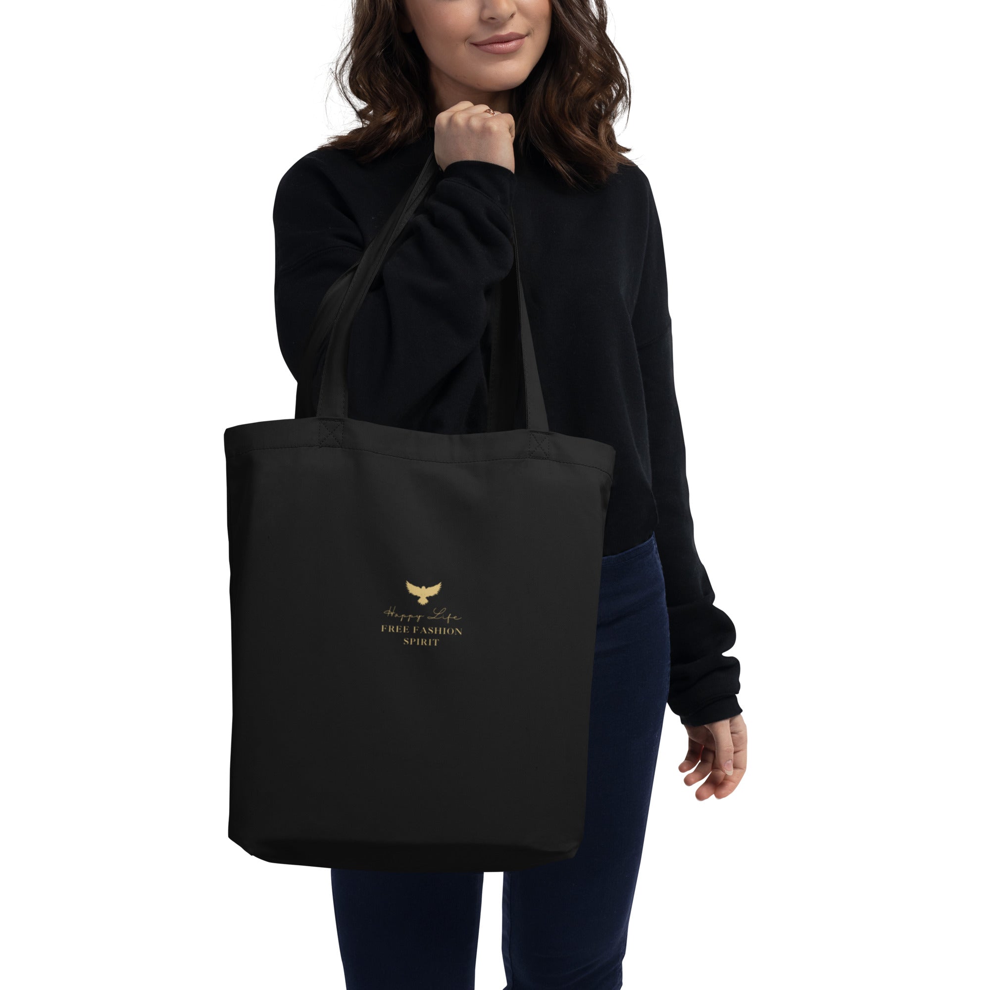 Golden Bird Eco Tote Bag