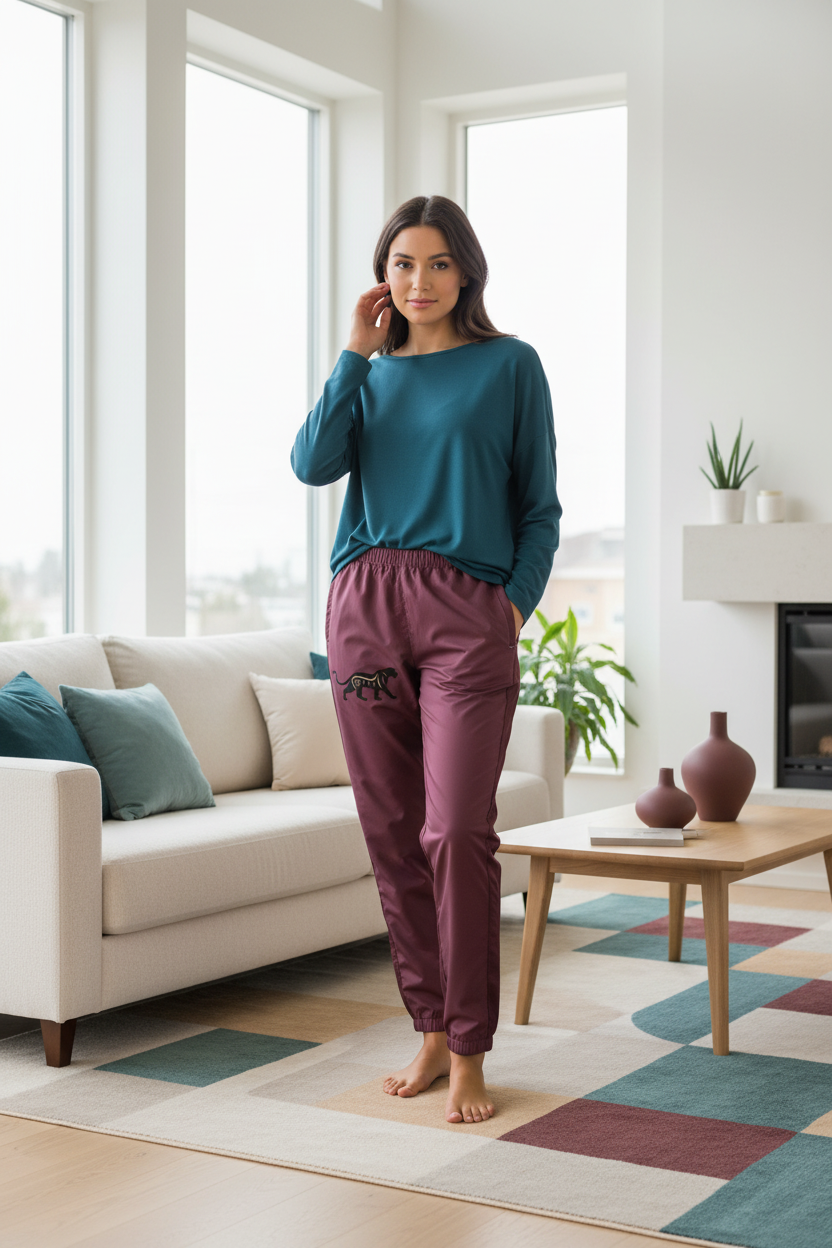 Lifestyle outfit s teal topem