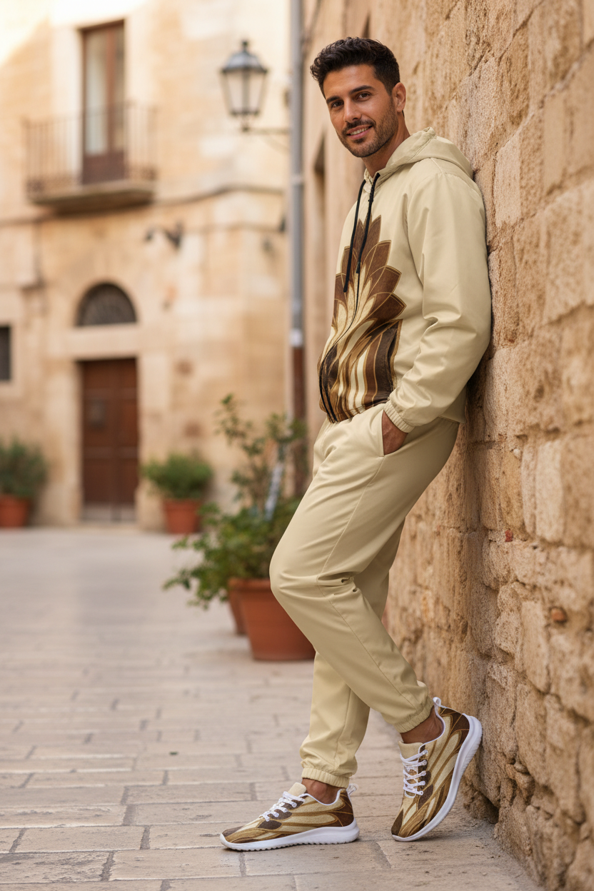 Man in Full Botanical Set – White Sole Sneakers