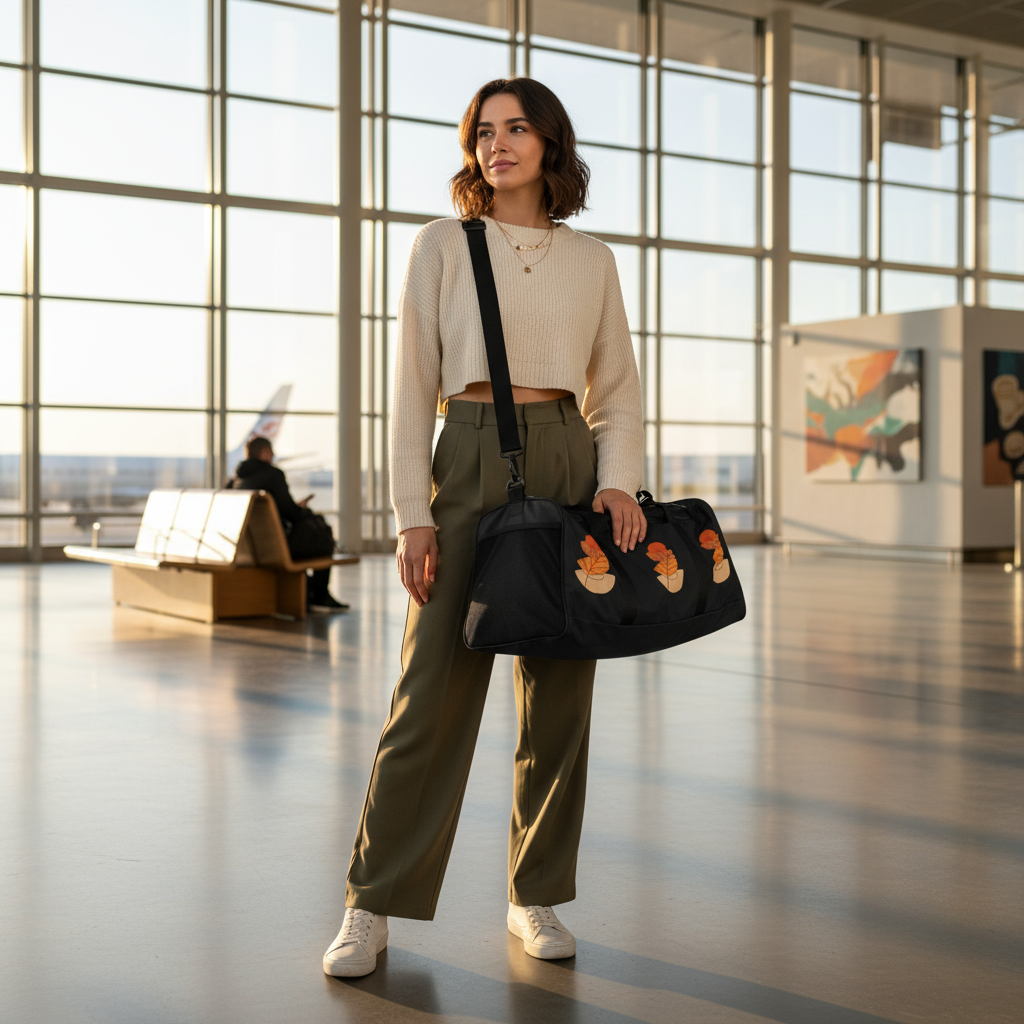 Orange Duffle Lifestyle