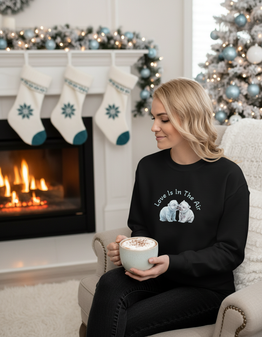 Sweat-shirt unisexe premium Ours polaires