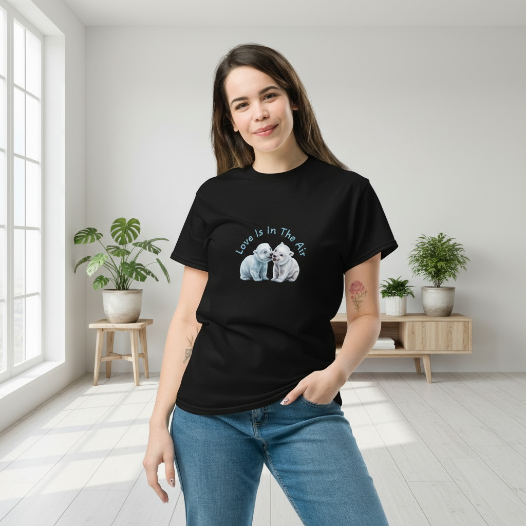 Polar Bears Tee - Black