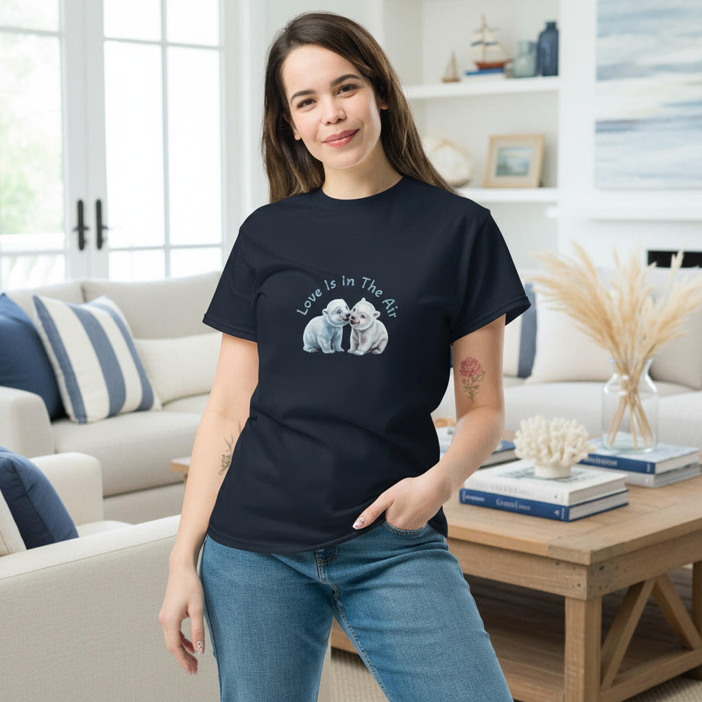 Polar Bears Tee - Navy