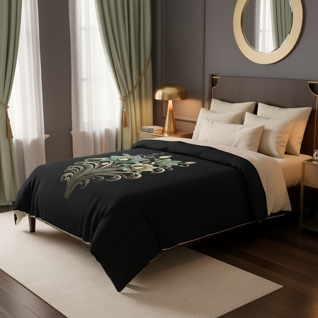 Sophisticated Twin Bedroom