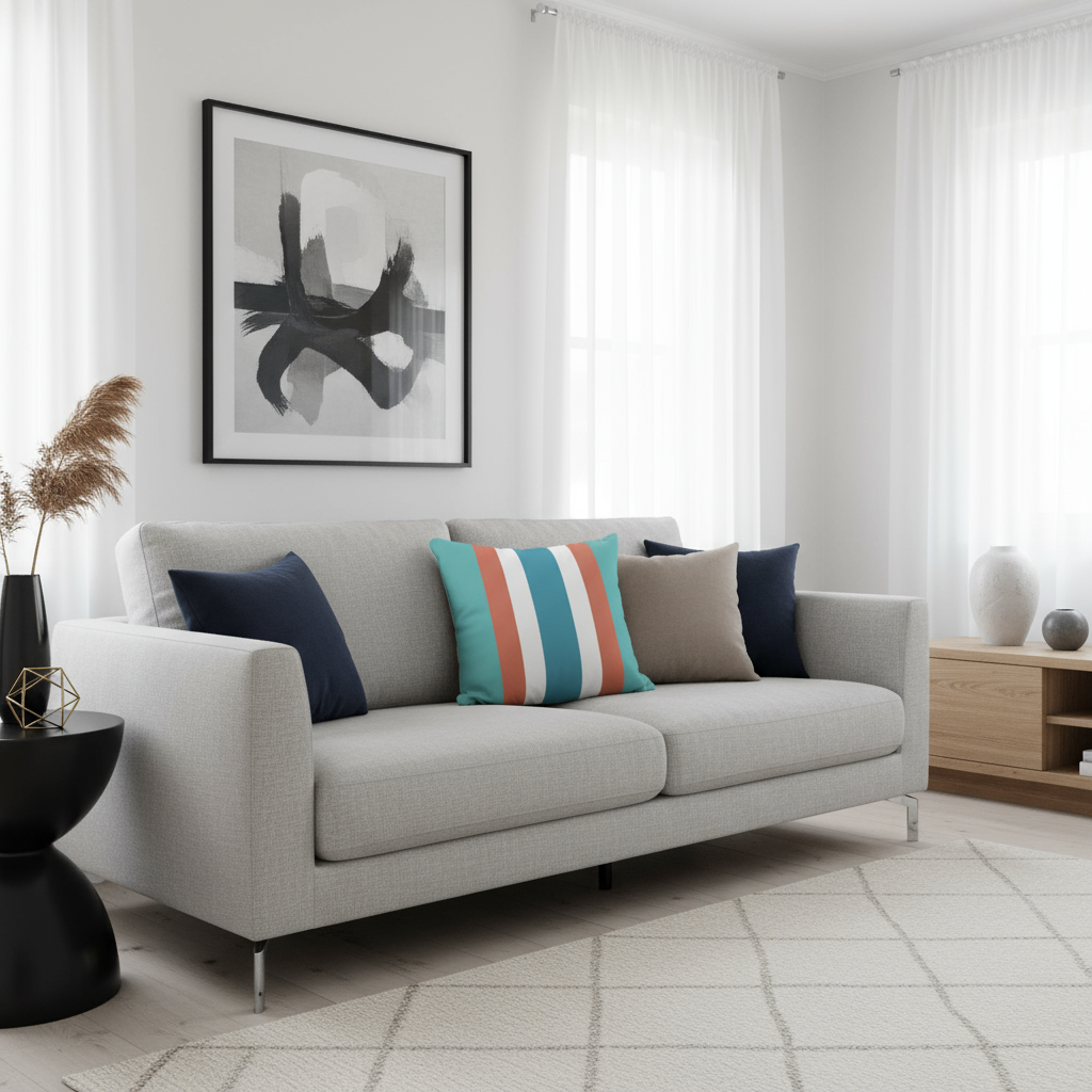 Stripes Pillow lifestyle