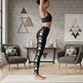 Triangle yoga leggins home decor for yoga balance