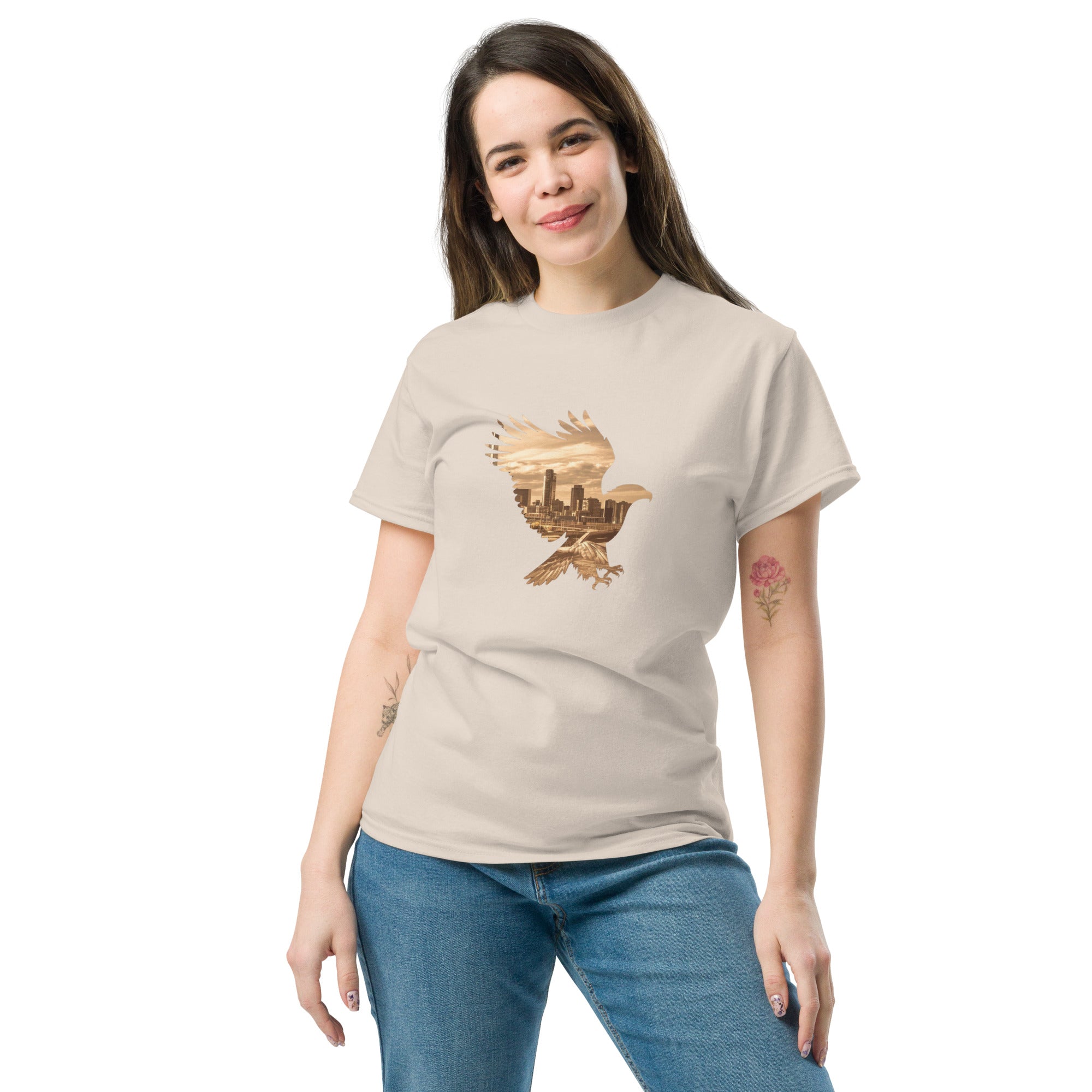 Eagle Unisex T-Shirt - Classic Wildlife Design Tee