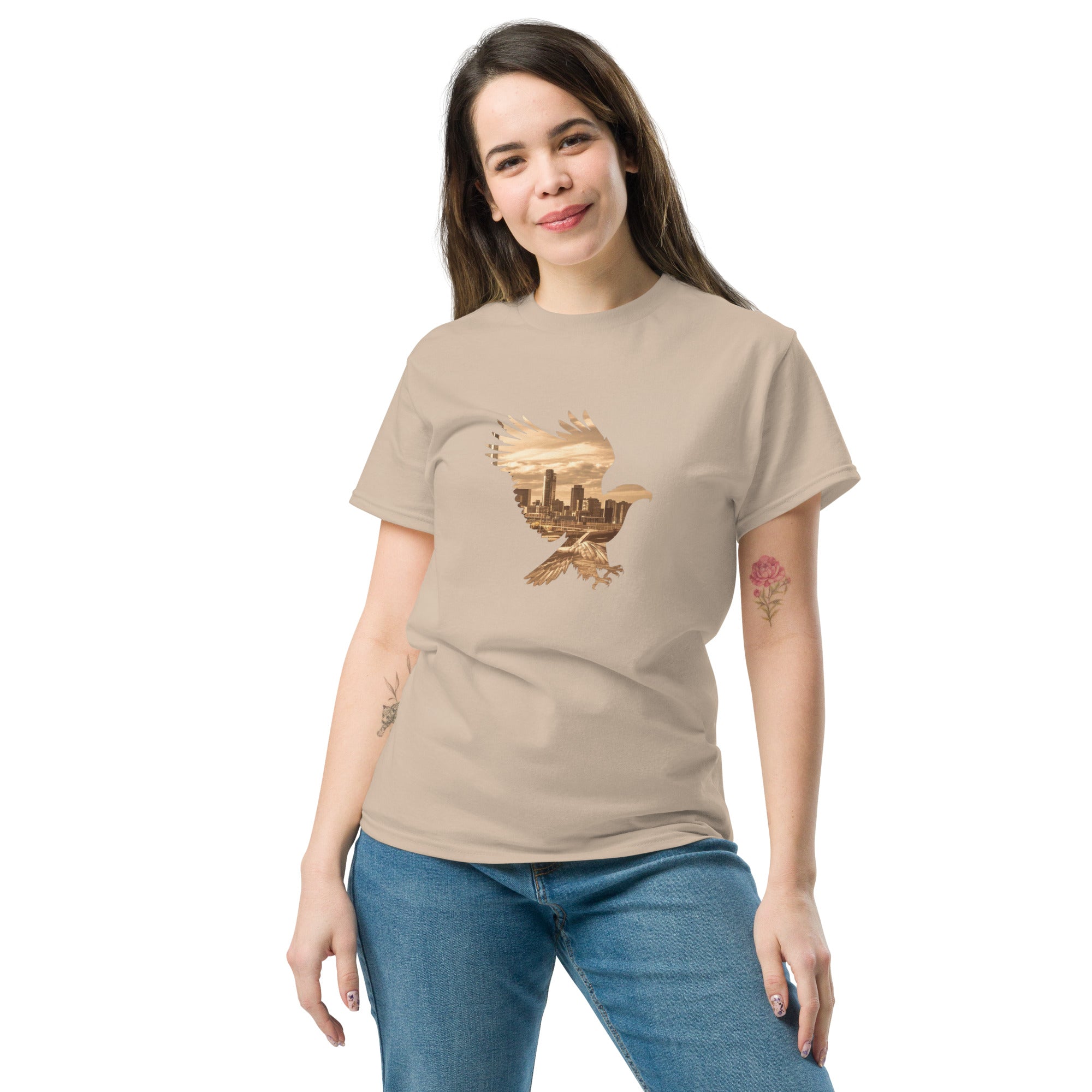 Eagle Unisex T-Shirt - Classic Wildlife Design Tee