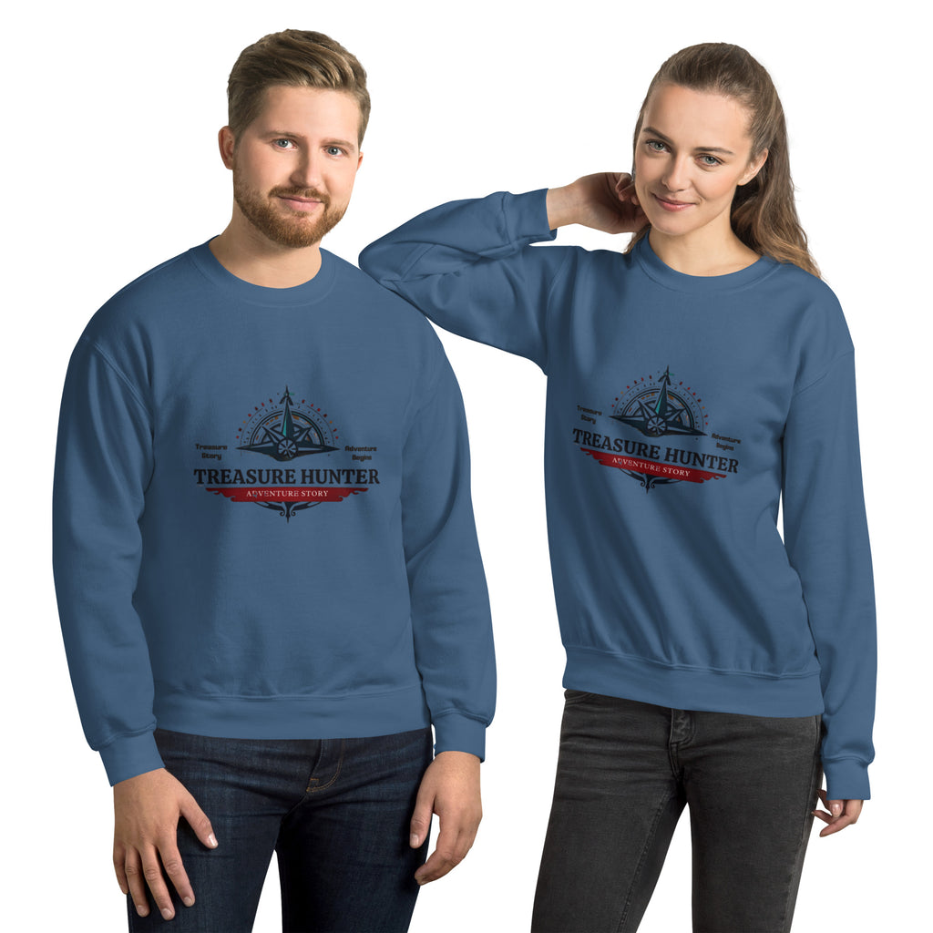 Unisex Sweatshirt Treasure Hunter - Adventure Comfort Wear