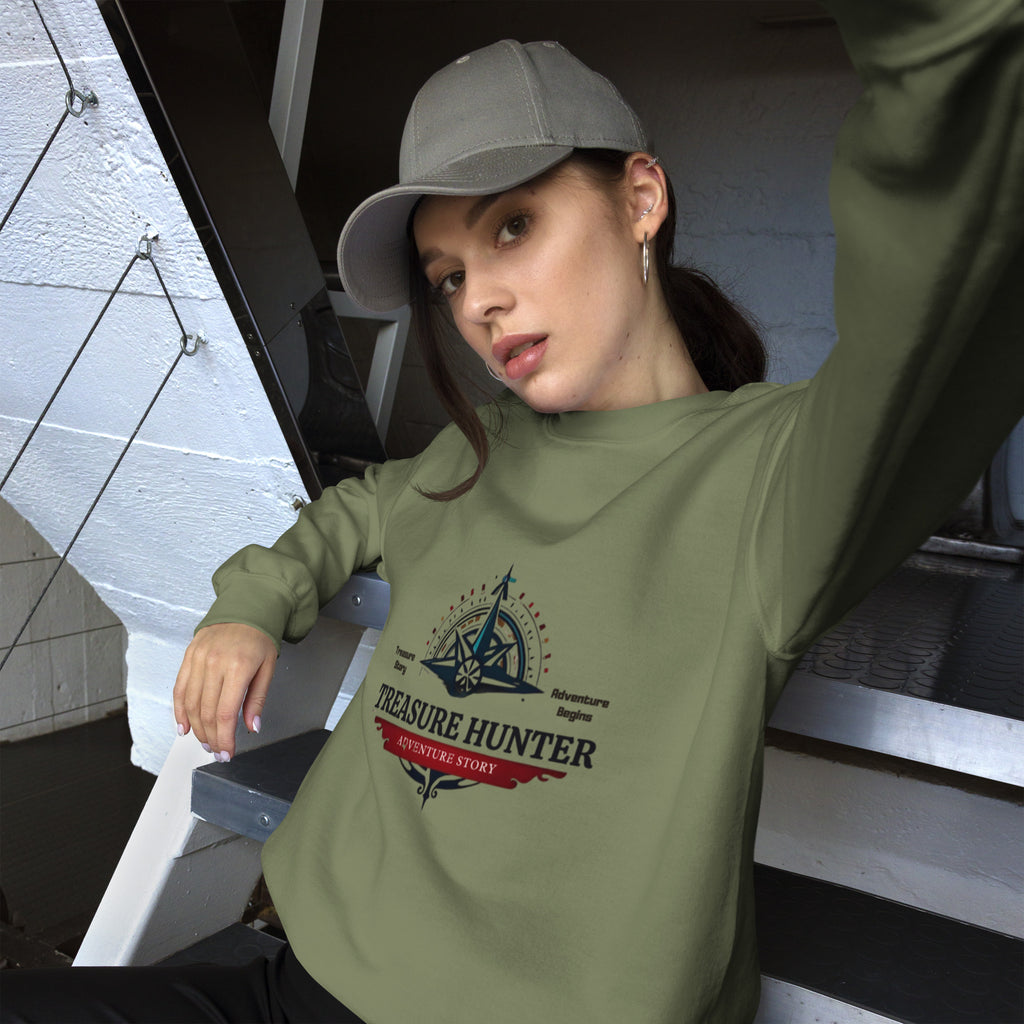 Unisex Sweatshirt Treasure Hunter - Adventure Comfort Wear