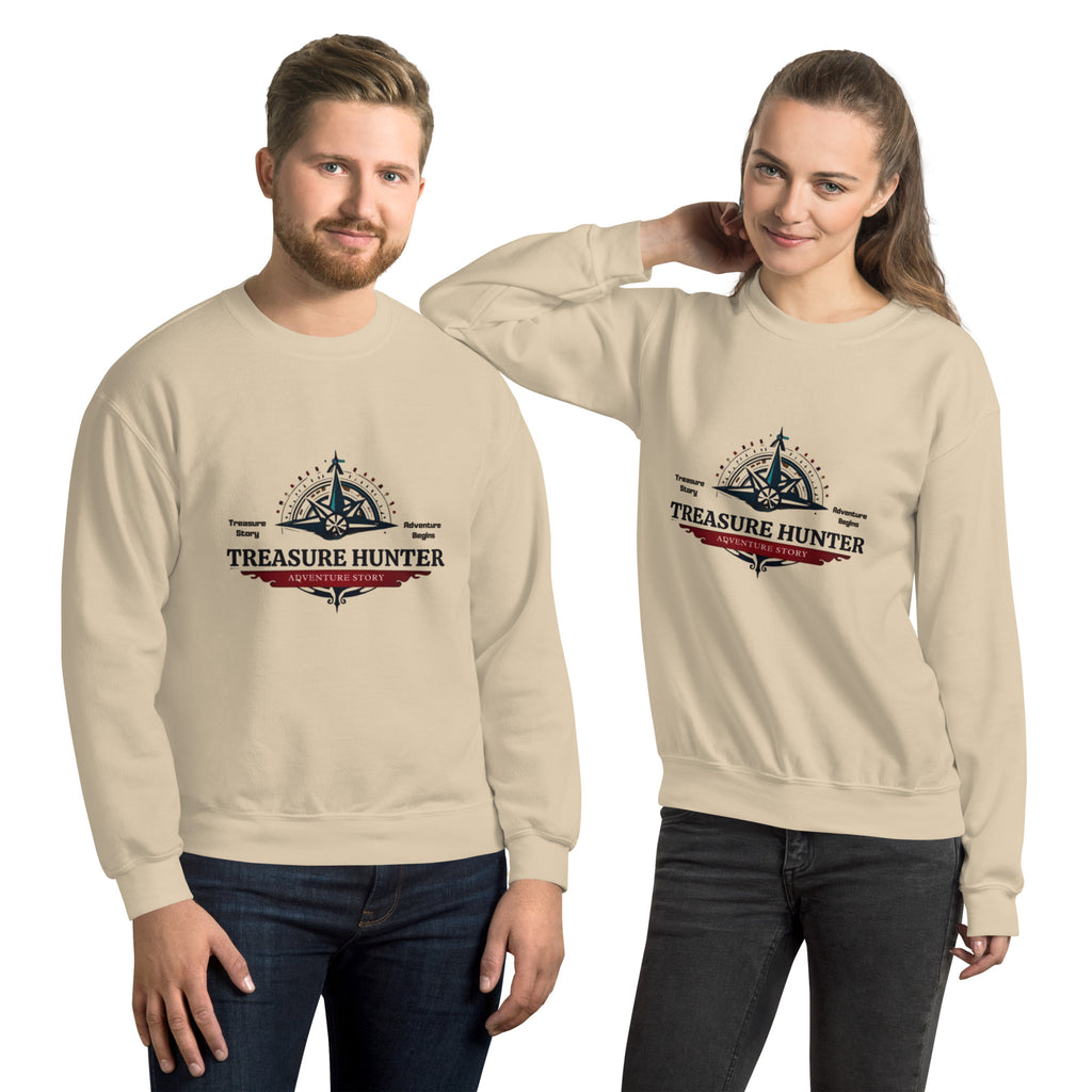 Unisex Sweatshirt Treasure Hunter - Adventure Comfort Wear