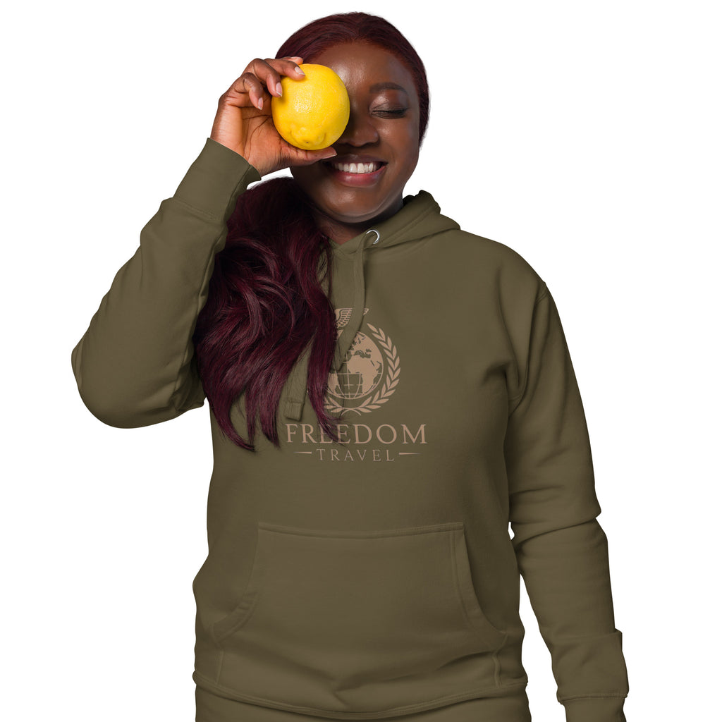 Unisex Hoodie Freedom Travel - Adventure Comfort Wear 