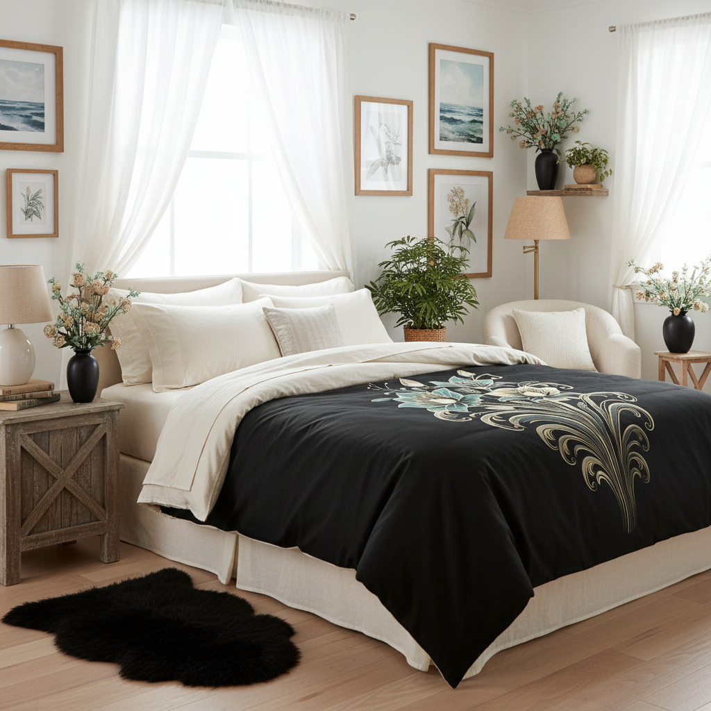 Warm Coastal Bedroom