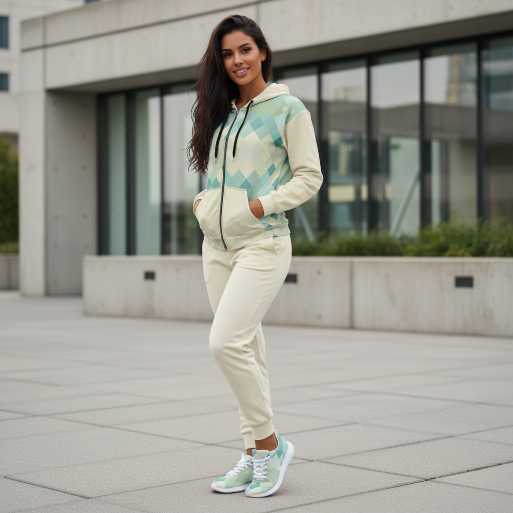 Women's Outfit - Cream Pants